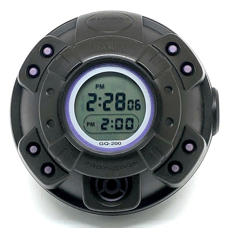 CASIO カシオ GQ-200J-8 MUSCLE TIME マッスルタイム 目覚まし時計
