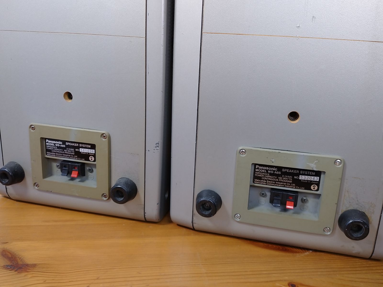 Panasonic コンパクトハイパワースピーカー WS-A85 ペアー - メルカリ