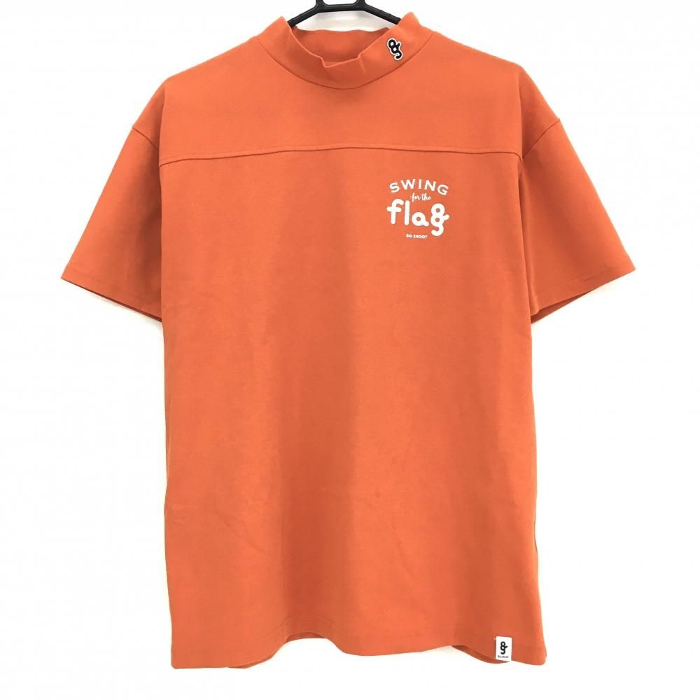 MARK&LONA ハーフジップ バックデザインシャツ XL 大きいサイズ 黒