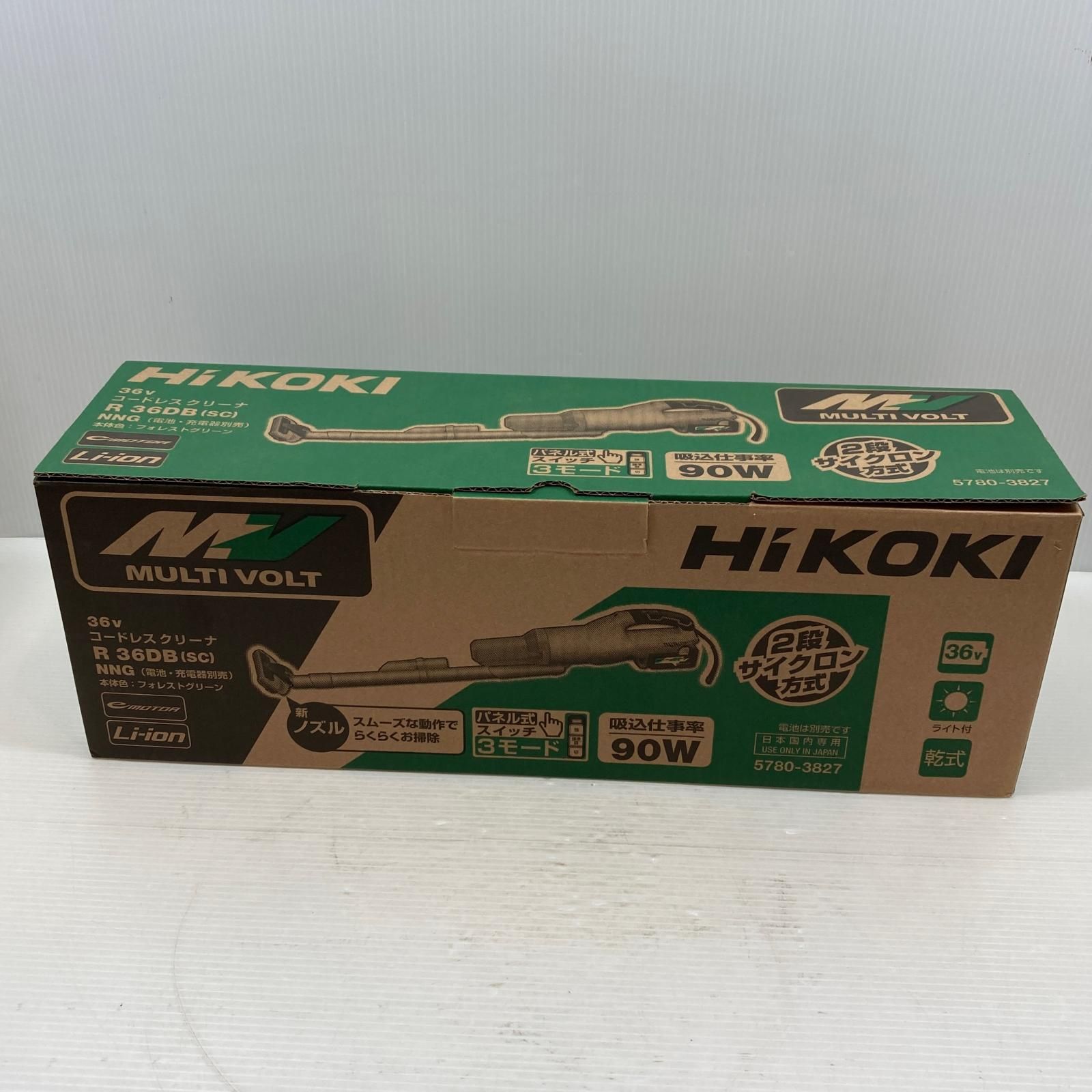 κκHiKOKI ハイコーキ クリーナー コードレス式 36v J341610 R36DB グリーン