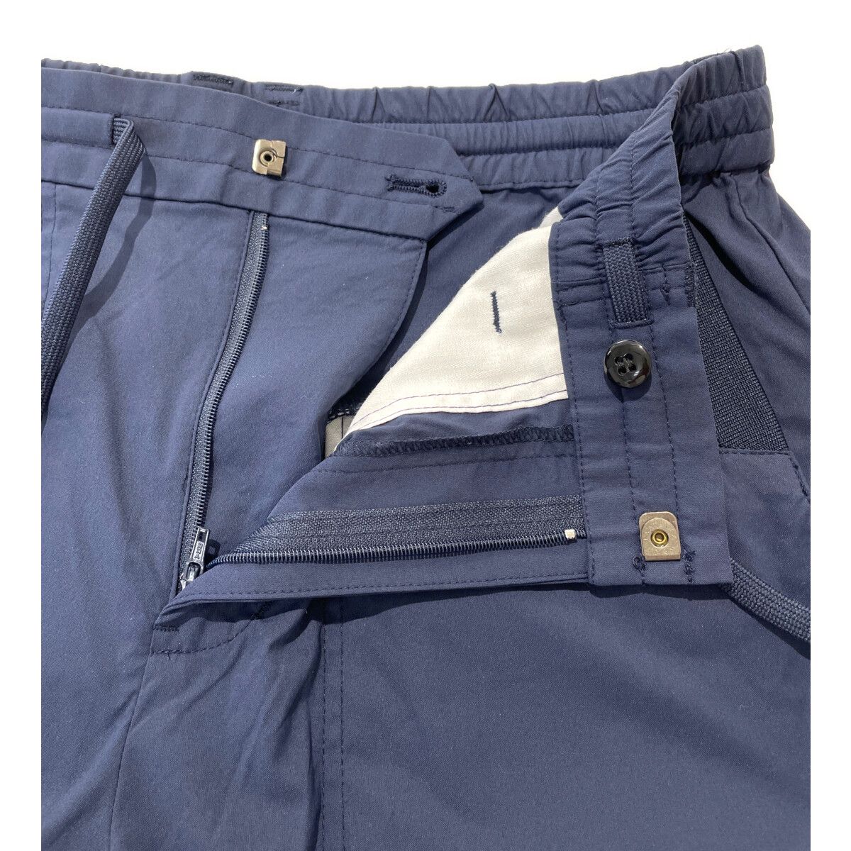 JACK BUNNY!! - coco 中古 ジャックバニー Jack Bunny!! メンズ ショートパンツ 4(M) 紺 ネイビー 薄手 シンプル 中古 メンズ ジャックバニー Jack Bunny!! ショートパンツ 4(M