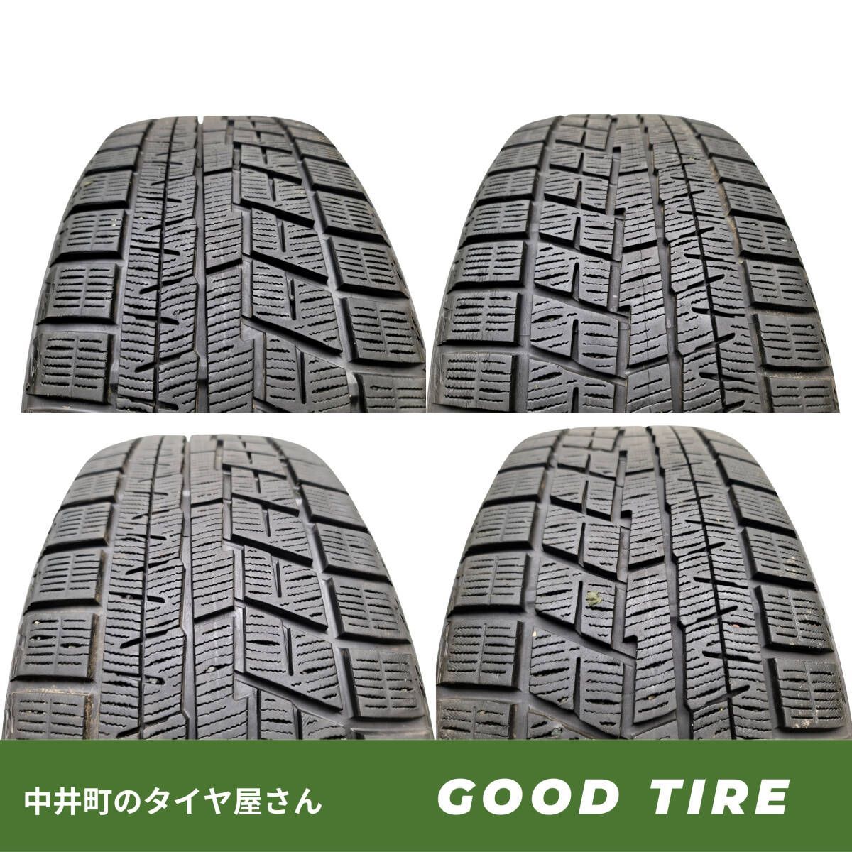 225|55R17 ヨコハマ ICEGUARD IG60 2020年製 2021年製×3 冬用 4本セット 8分山 タイヤ アルファード フーガ フォレスター 6882