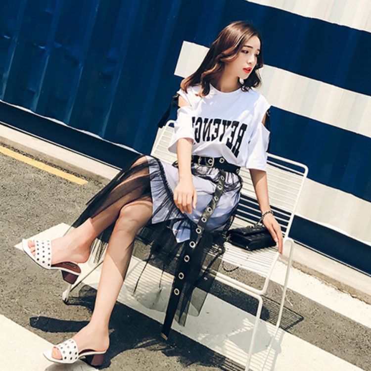 ヤマダヤ　福袋　ロングワンピース　チュールロングスカート　ニット　Tシャツ 楽天市場】【送料無料】 2019年秋 冬 ニット+ チュールスカート