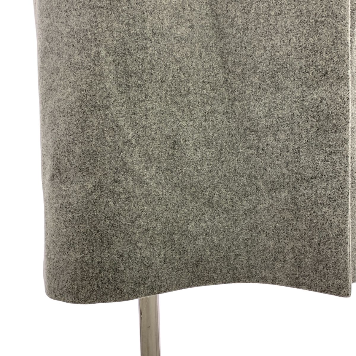 SACRA / サクラ | ライトメルトン テーラードカラー ロング ジレ