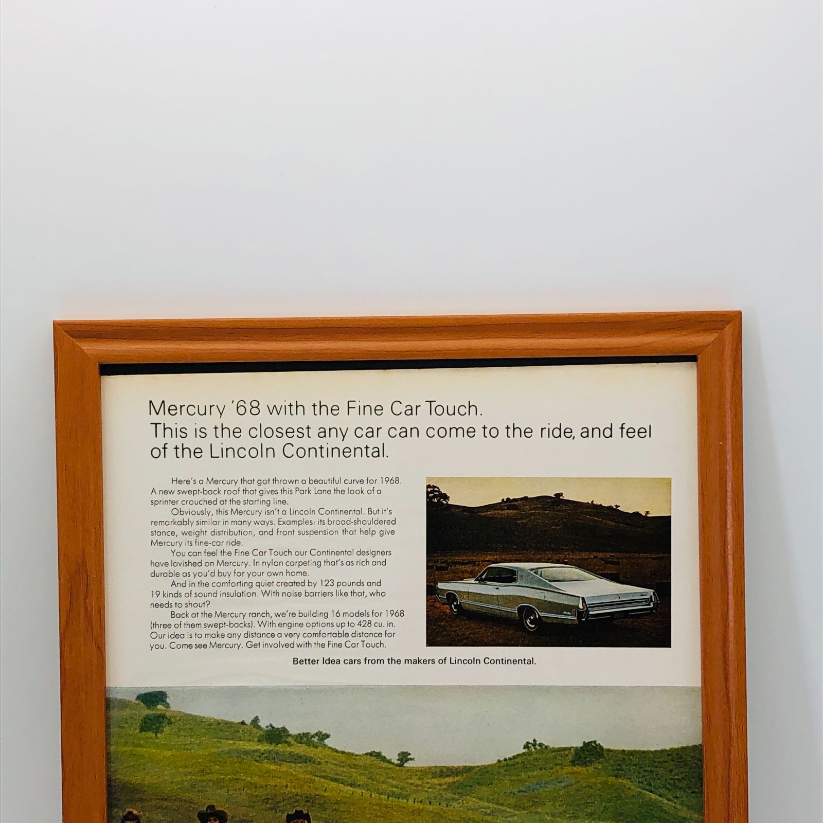 貴重な当時物 ビンテージ 広告 フレーム付 『 フォードFORD 』 1960年代 オリジナル アメリカ 輸入雑貨 ヴィンテージ 海外雑誌  アドバタイジング レトロ ( AZ1451 ) - メルカリ