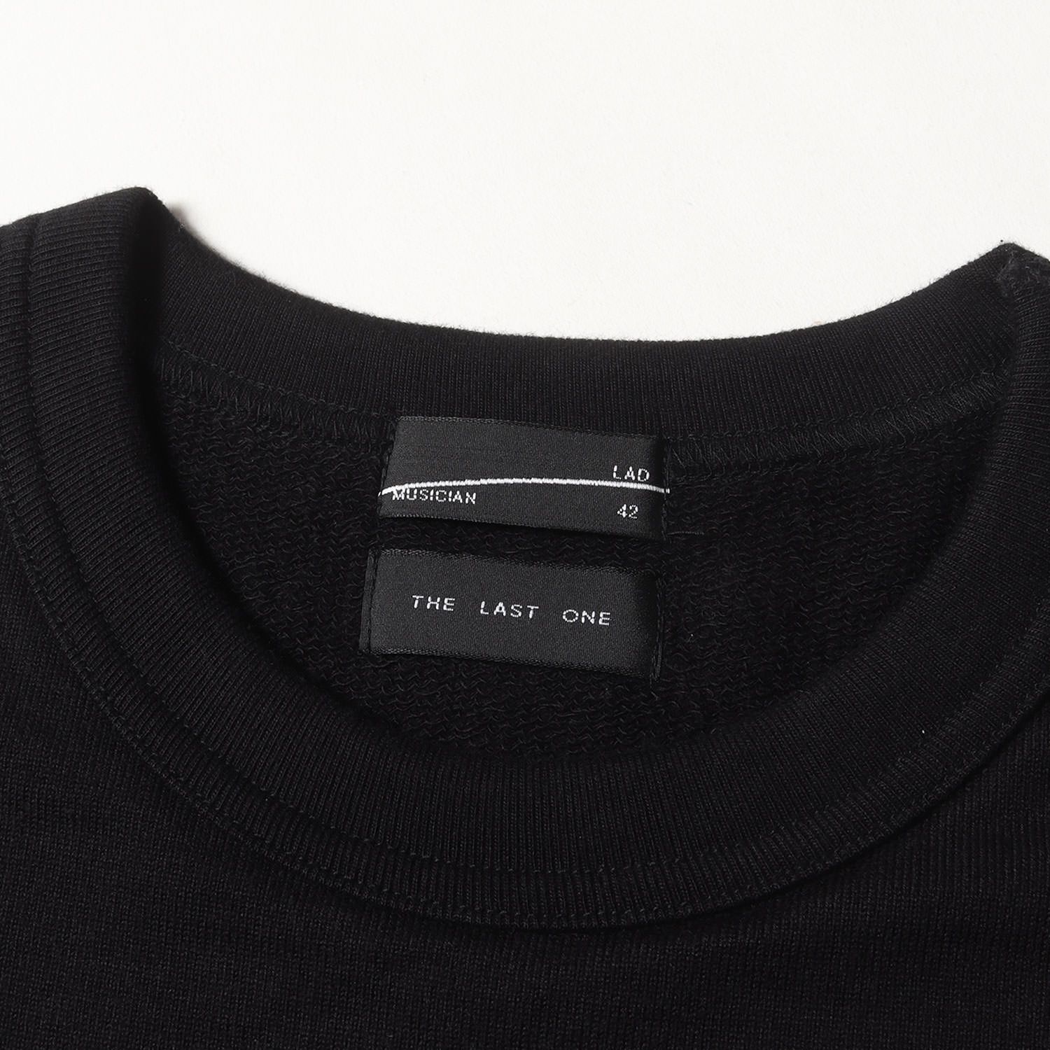 美品】LAD MUSICIAN ラッドミュージシャン スウェット ブラック 黒 