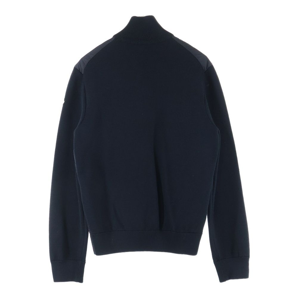 MONCLER モンクレール CARDIGAN TRICOT F20919B50700 ニット切替 カーディガン ダウンジャケット ブラック