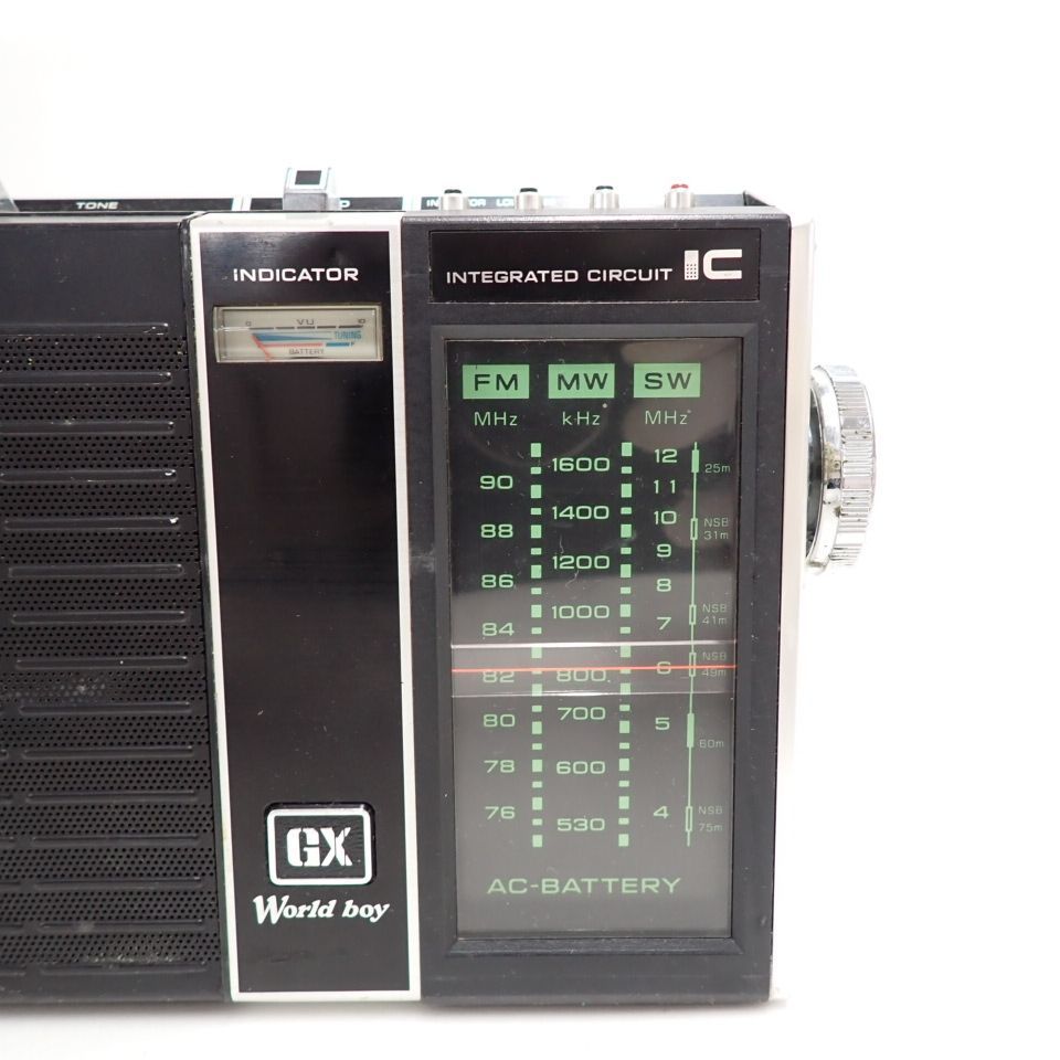 ∬ National RF-858D World Boy GX ナショナル ワールドボーイGX AM/FM
