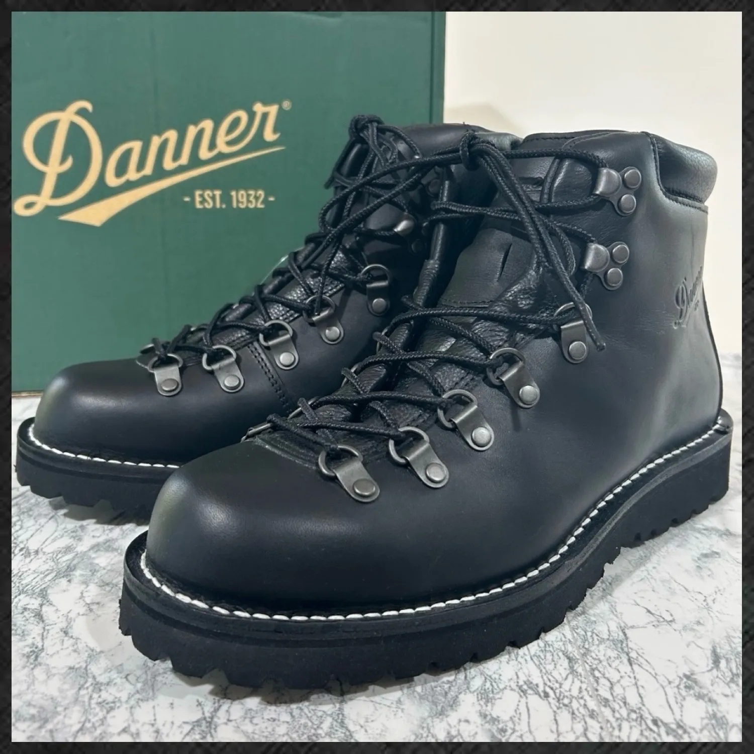 新品 未使用品 ダナー Danner ブーツ ブラック 黒 FOREST GLOVE 2