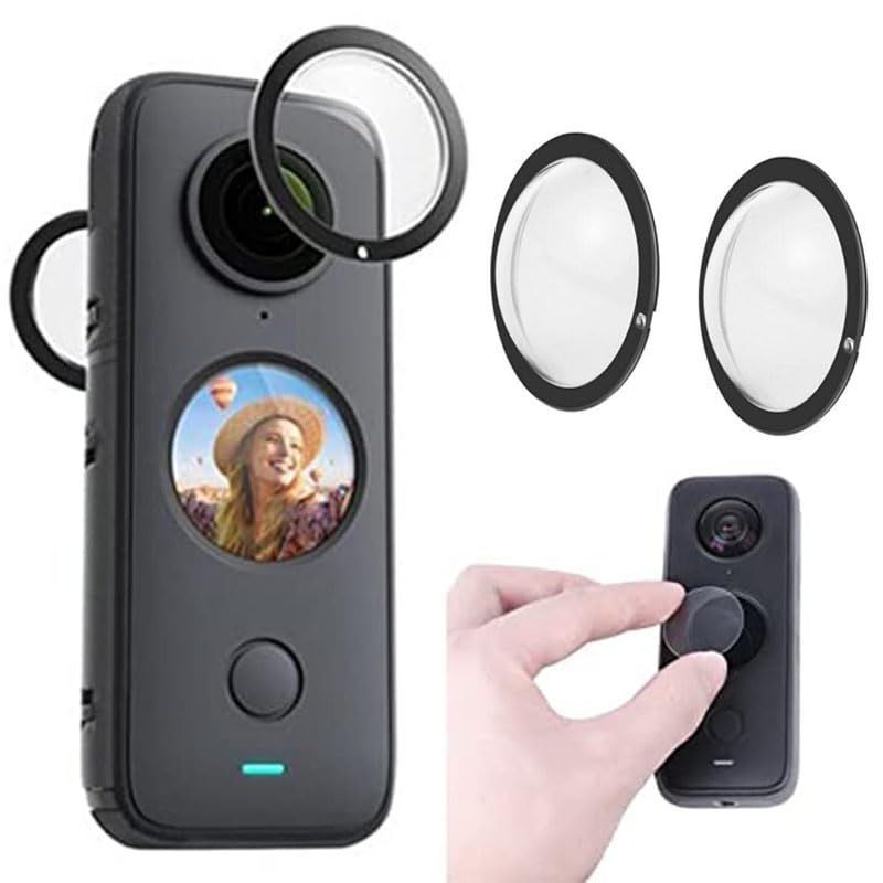 Taoricup Insta360 ONE X2 対応 レンズカバー, レンズ保護 + スクリーン保護フィルム
