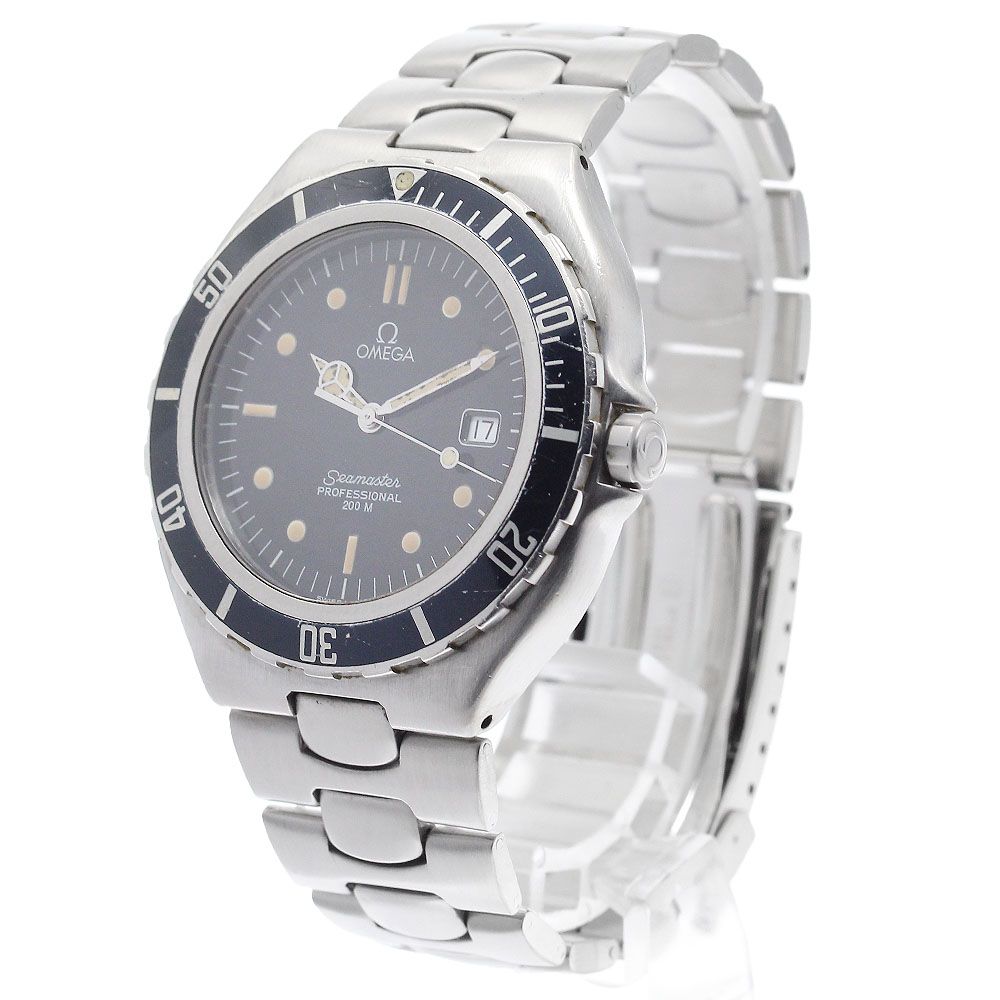 オメガ OMEGA シーマスター200ｍ ラージサイズ クォーツ メンズベルト _914846