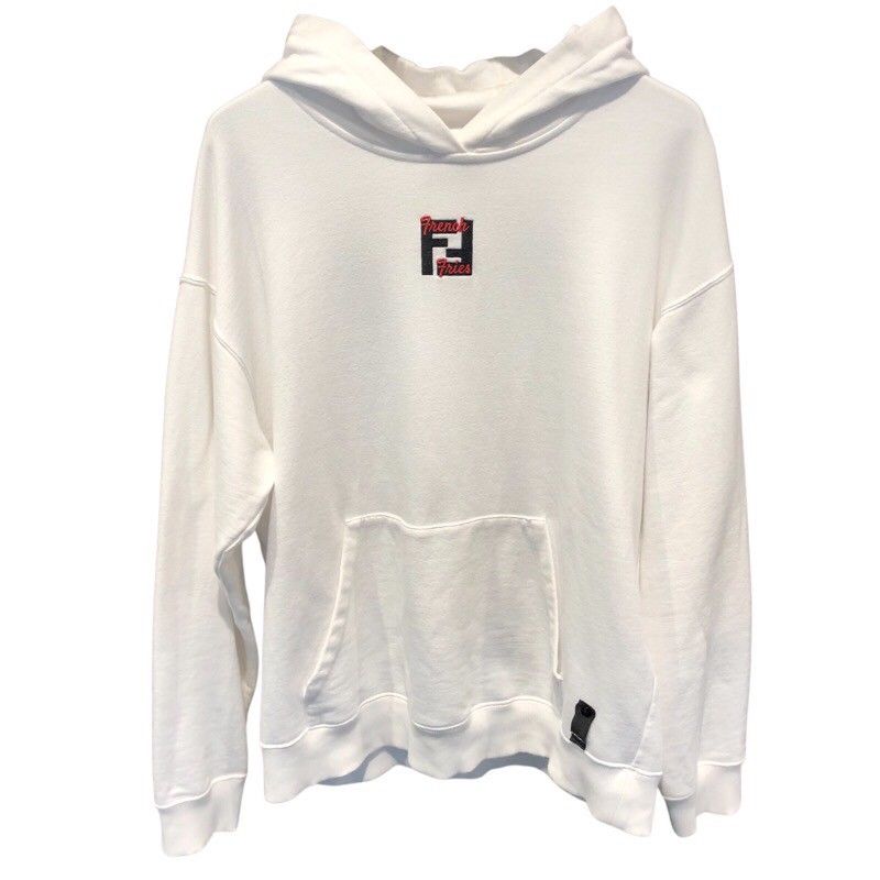 フェンディ♦FENDIトレーナー パーカー スウェット フェンディ/トレーナー/カーキ×黒×アイボリー/サイズ：Mの買取