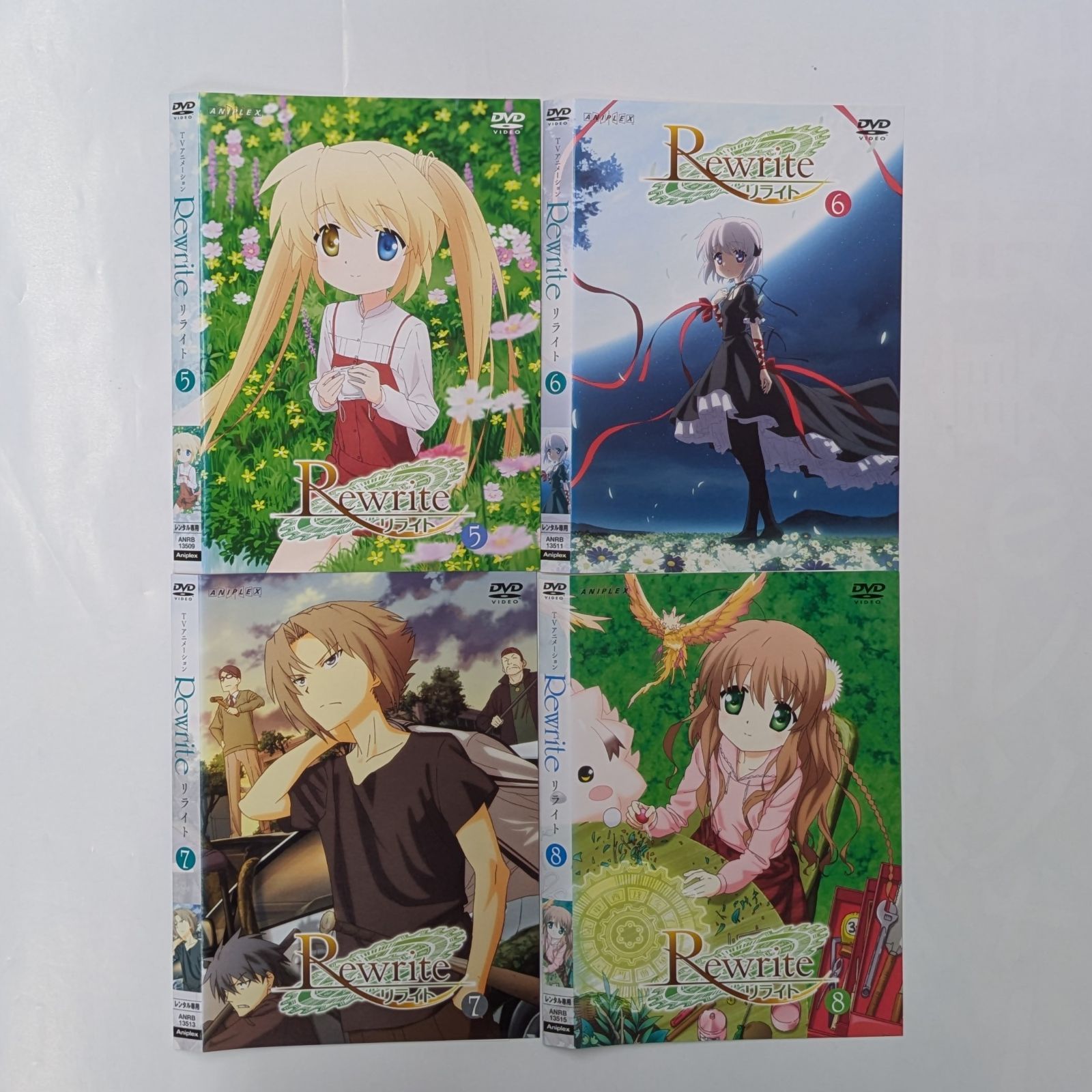 Rewrite リライト TV版全13巻 【レンタル落ち】 - メルカリ