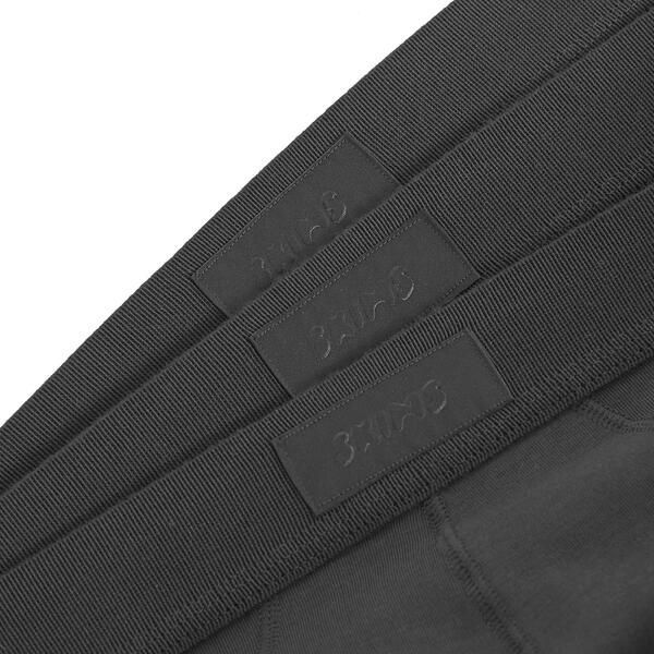 スキムズ メンズ ブリーフパンツ アンダーウェア SKIMS Cotton Brief 3 Pack Onyx