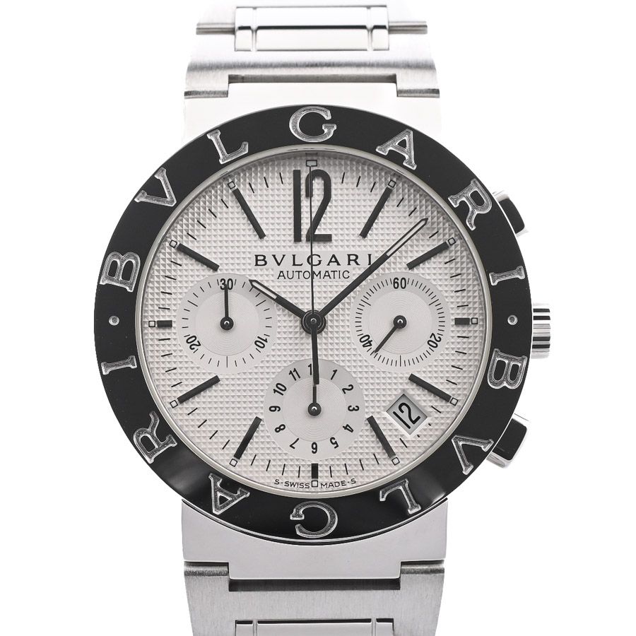 BVLGARI ブルガリ 腕時計 ブルガリブルガリ クロノグラフ BB38SSCH