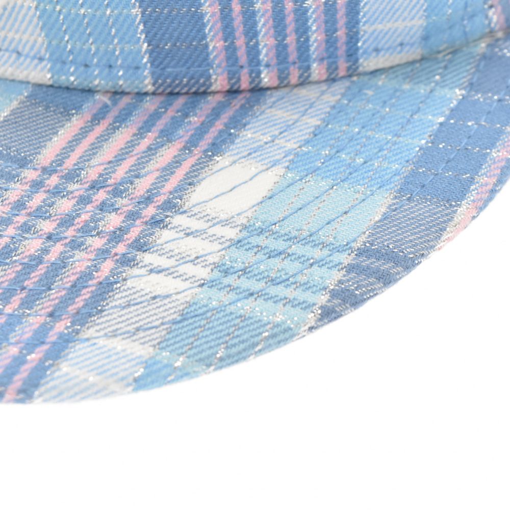 SUPREME (シュプリーム) 23SS ×New Era Metallic Plaid S Logo ベー ス