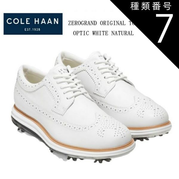 種類7:BLACKNATURAL/25.5cm(8.0インチ) (コールハーン)Cole Haan ZERO GRAND ORIGINAL TOUR GOLF WP C36153 C36154 C36155 洗練されたスタイルはフルレングスのGRANDFOAM