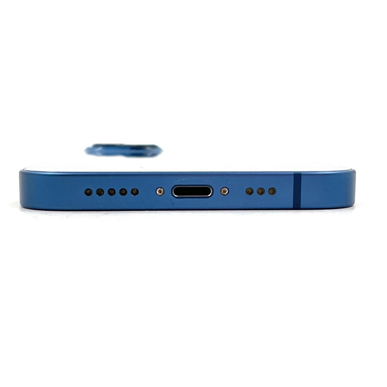 【リョウ】iPhone docomo SIMフリー　256GB ブルー Apple D-MLNM3J--919268 【Bランク中古品】 SIMロック解除済