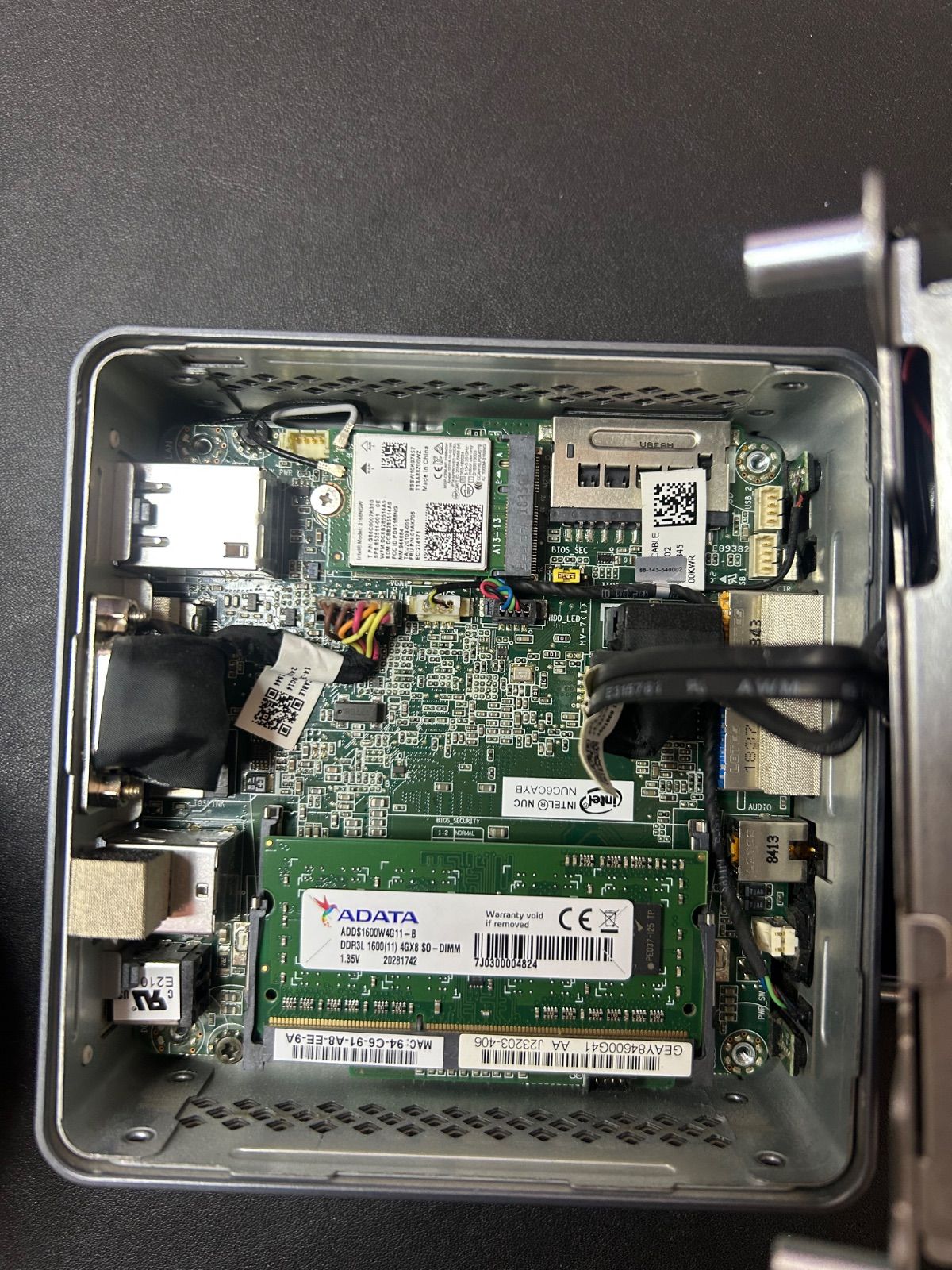 インテル Intel NUC BOXNUC6CAYH ミニPC - メルカリ