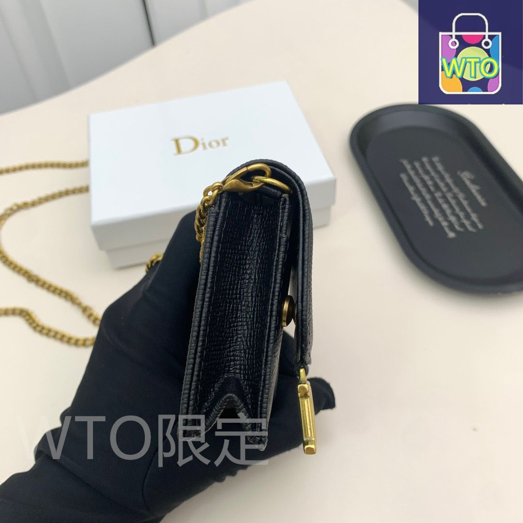 Dior　ディオール　サドル　レザー　長財布　ブラック　Dロゴ　金具 楽天市場】クリスチャンディオール Christian Dior 財布 Dロゴ