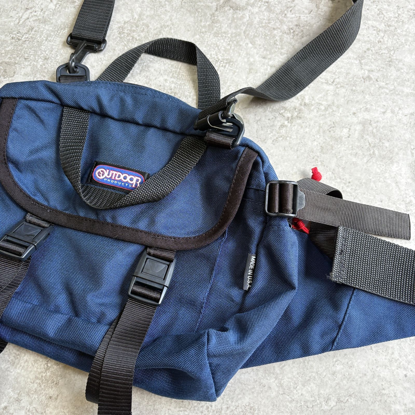 90s USA製 OUTDOOR PRODUCTS 3way Waist Bag アウトドアプロダクツ 
