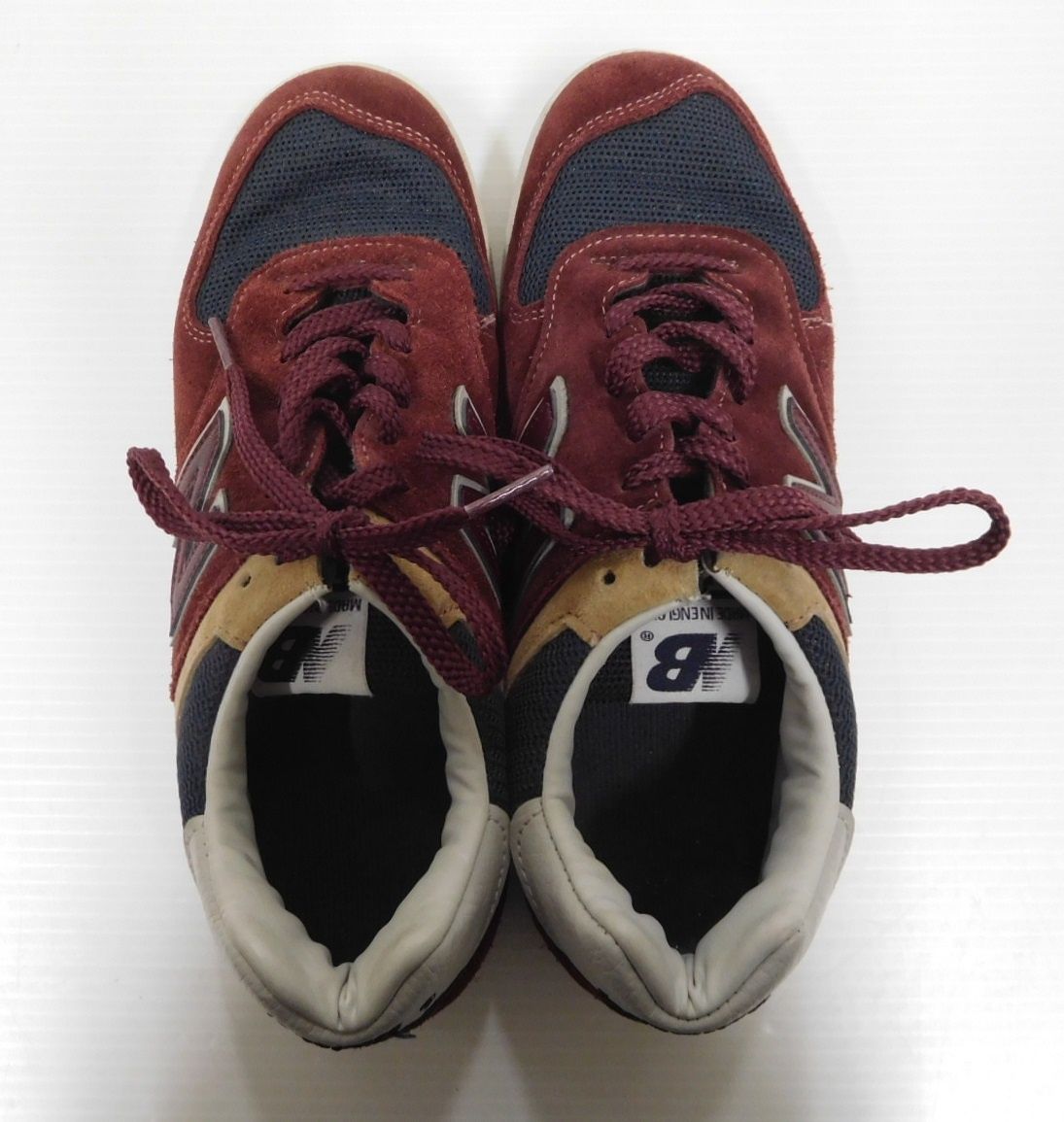 New Balance ニューバランス スニーカー CT576OBN レッド イングランド製 中古 size:USA6 New Balance ニューバランス スニーカー CT576OBN レッド イングランド
