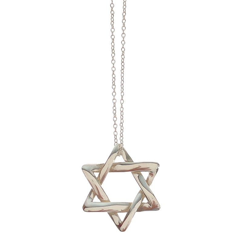 ティファニー　Tiffany六芒星ネックレス　シルバー925 TIFFANY＆Co. ティファニー スター オブ ダビデ 六芒星 925