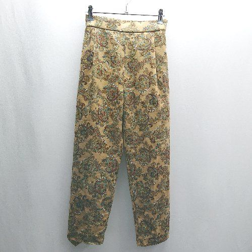◇ BEAUTY&YOUTH UNITED ARROWS ペイズリー柄 イージーパンツ サイズS 