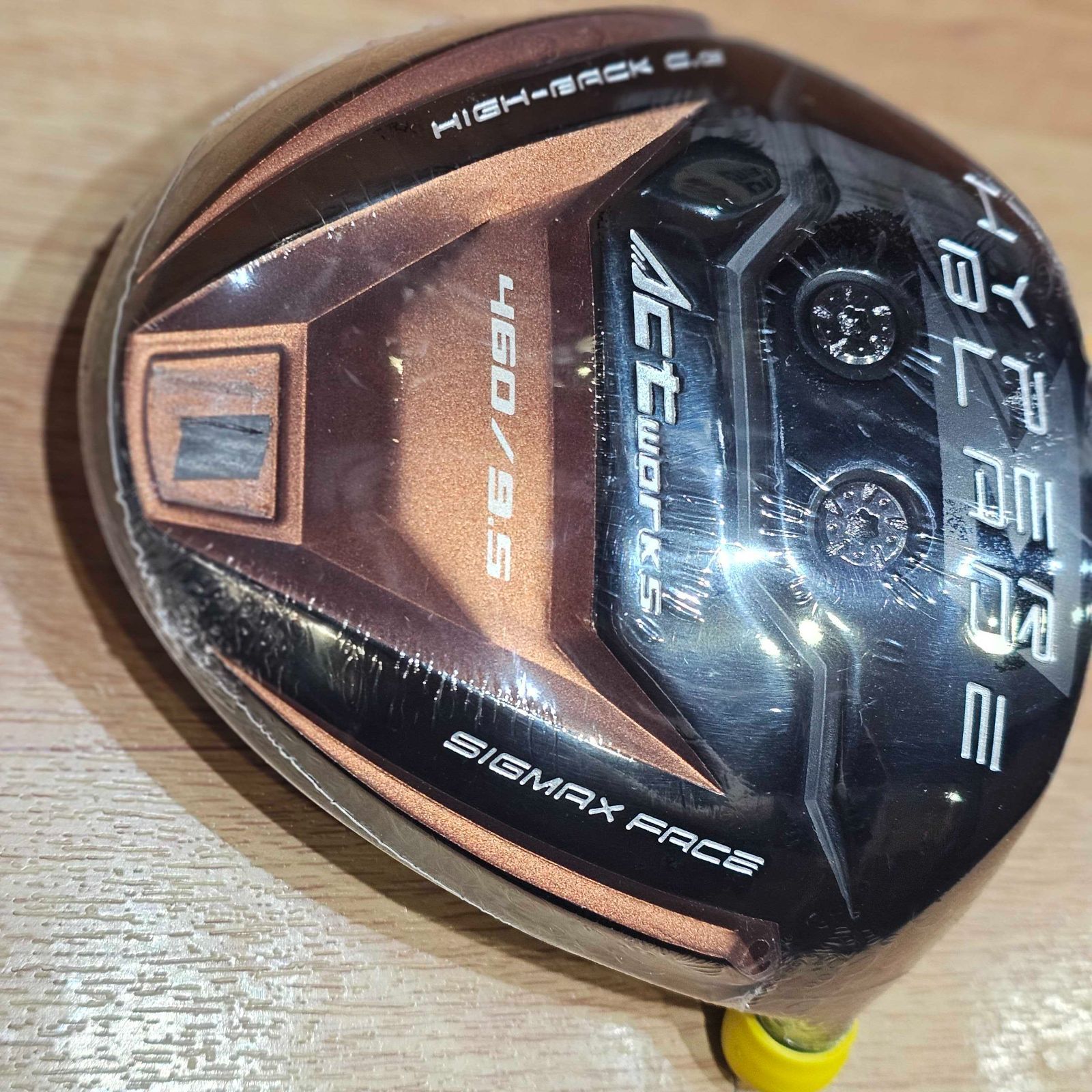ワークスゴルフACT WORKS HYPER BLADE460 9.5度 S ワケあり 未使用 ハイパーブレードシグマ ドライバー 9.5度