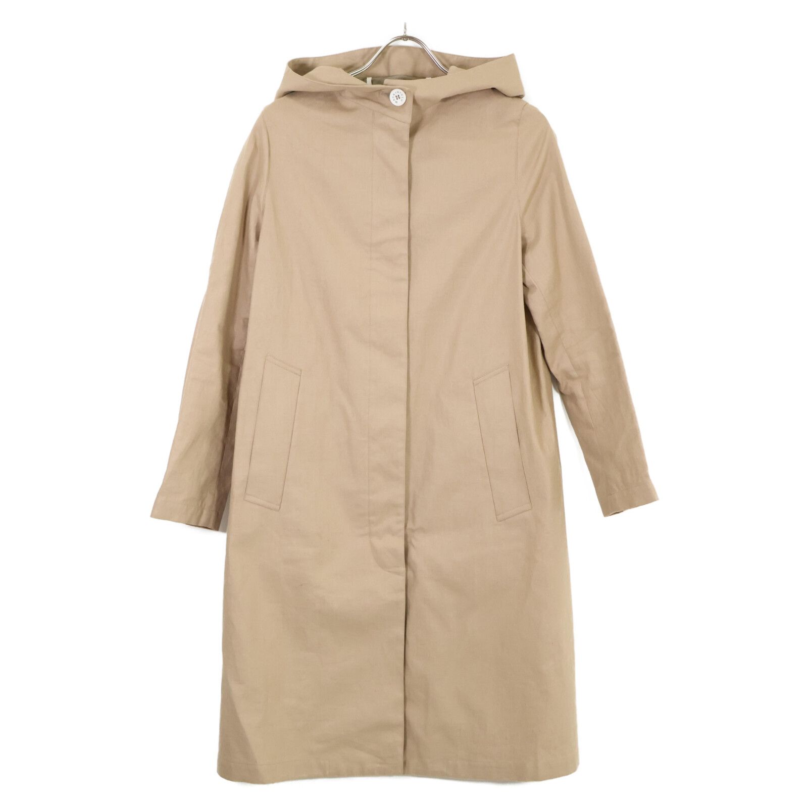 SPORTMAX スポーツマックス ラムレザームートンジャケット L 黒