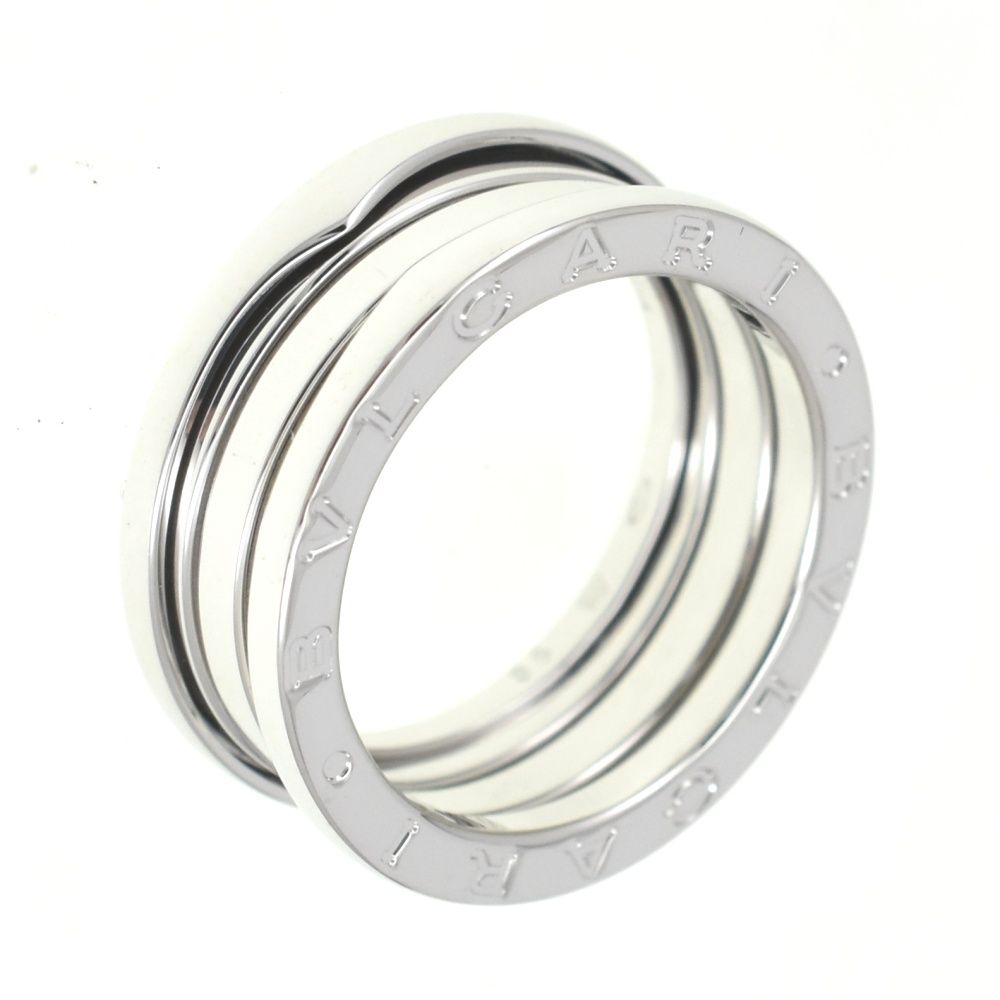 ブルガリ BVLGARI B-Zero1 リング サイズ56|JP16 K18WG メンズ き S 139637