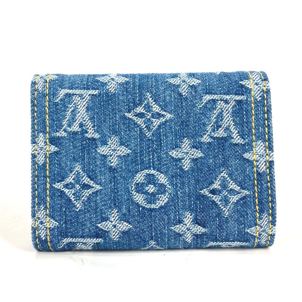 ポルトフォイユ ヴィクトリーヌ 水色 折り財布 （ルイヴィトン LV 