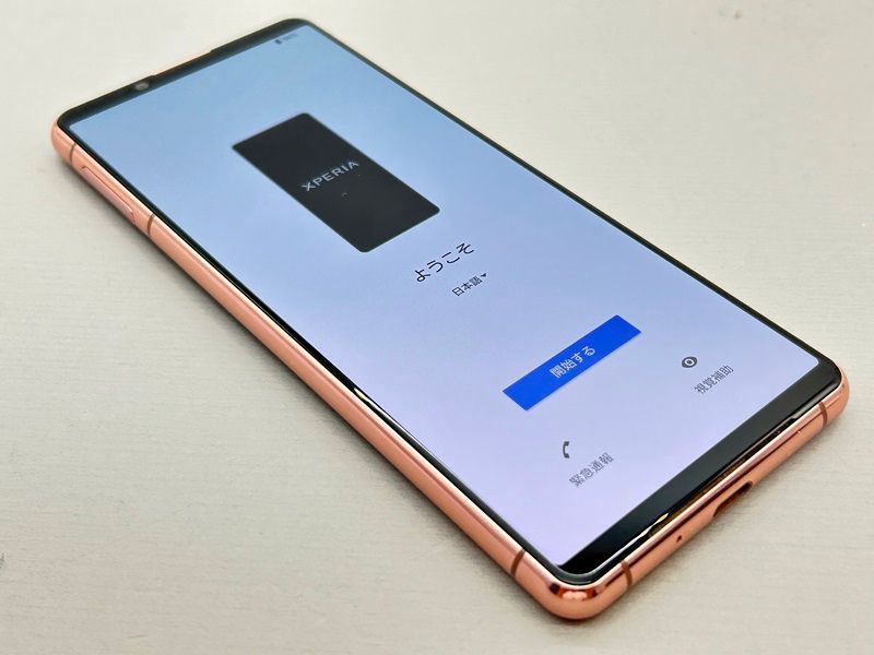 極美品 Xperia 5 Ⅲ SOG05 ピンク SIMフリー（Amazon | ソニー