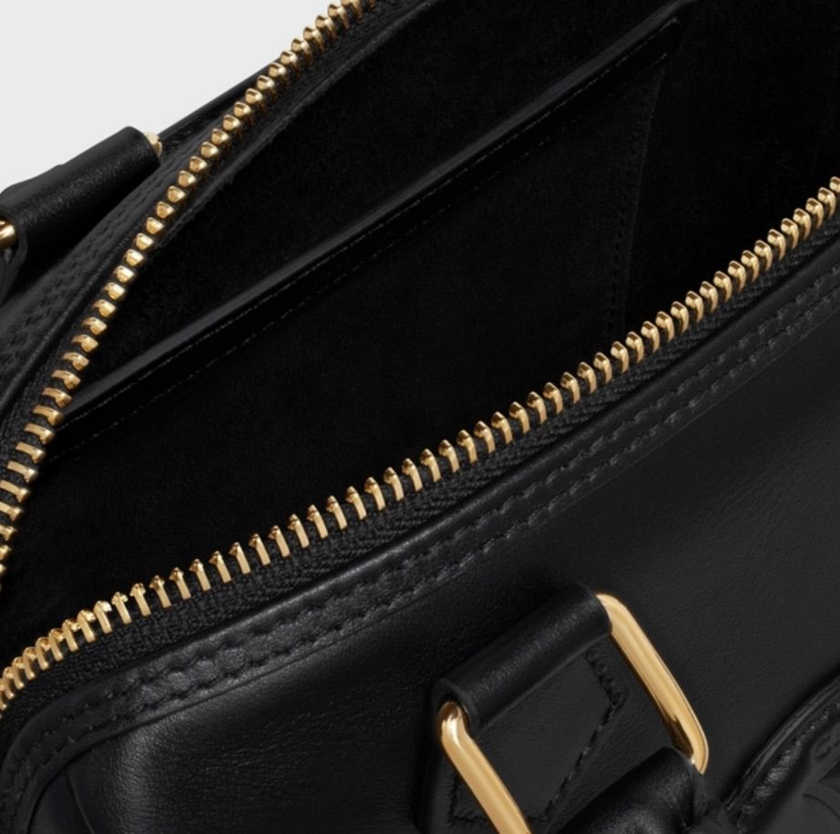 新品 CELINE セリーヌ スモール ボストン トリオンフ ブラック - メルカリ