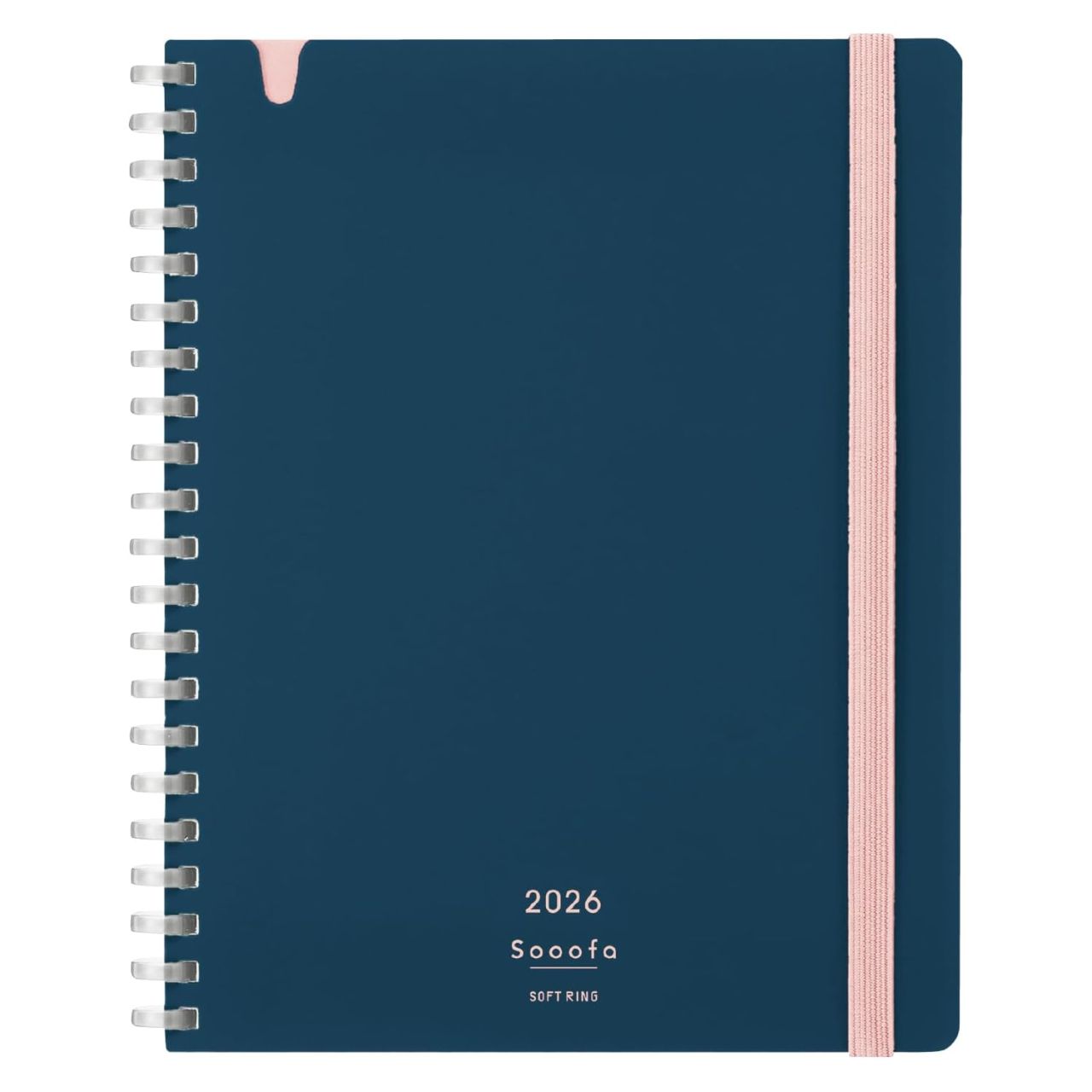 コクヨ 2026年 ソフトリング ダイアリー Soofa スーファB6変形 マンスリー ネイビー - メルカリ