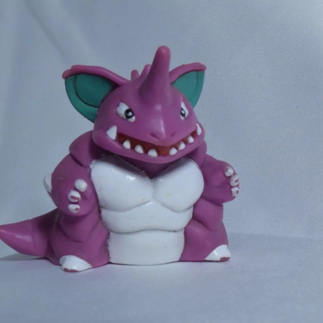 ニドキング 指人形 020 ポケモンキッズ 第一弾 ソフビ人形 ポケモン