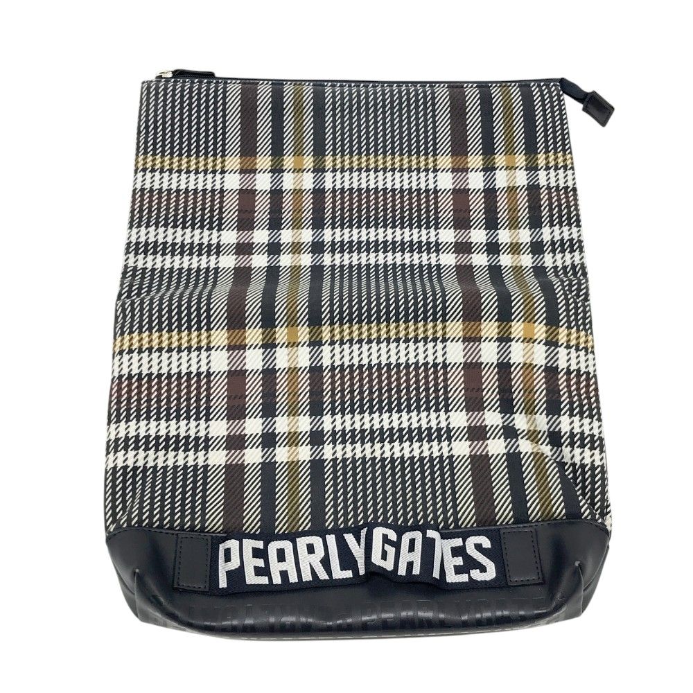 PEARLY GATES パーリーゲイツ クラッチバッグ ネイビー系