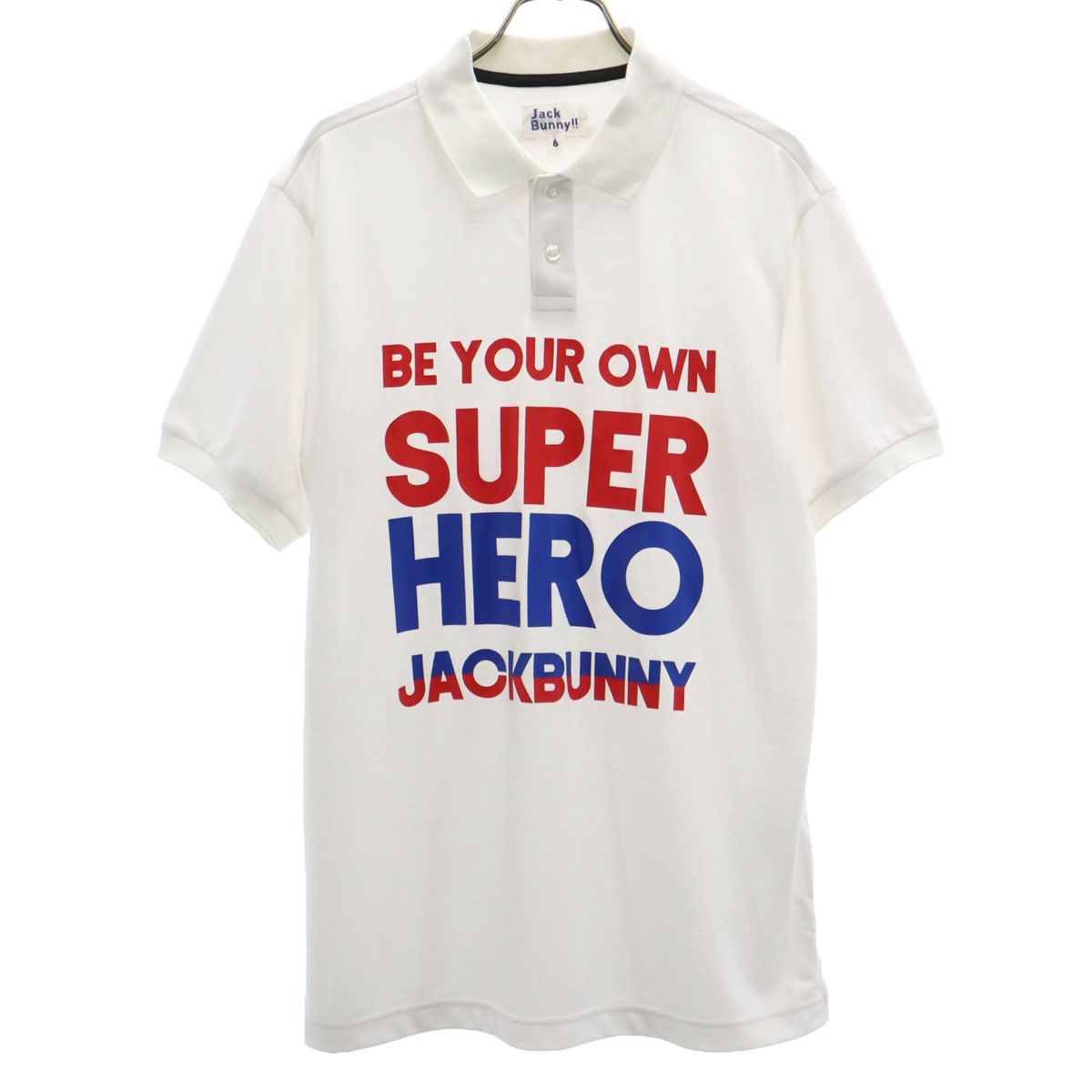 Jack Bunny!! ポロシャツ サイズ6 新品未使用 JACK BUNNY(ジャックバニー) ポロシャツ｜中古ゴルフウェア通販