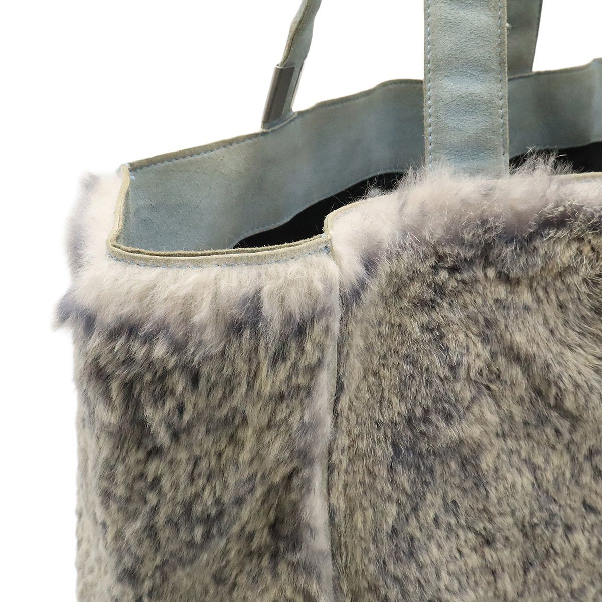 CHANEL シャネル ラパン ラビットファー ココマーク トートバッグ