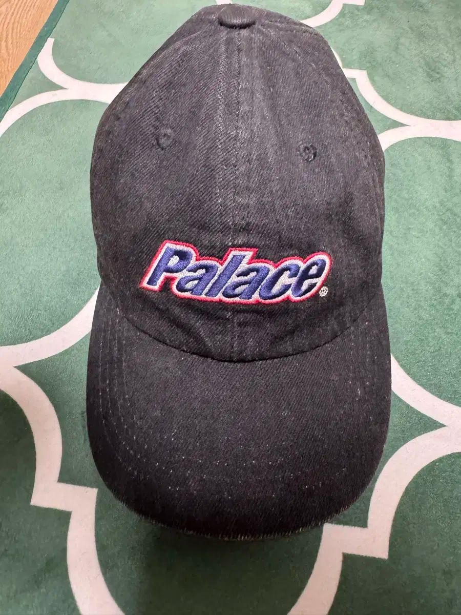PALACE ブラックデニムキャップ 希少 Palace PALACE（パレス) デニム ボールキャップ ブラック - メルカリ