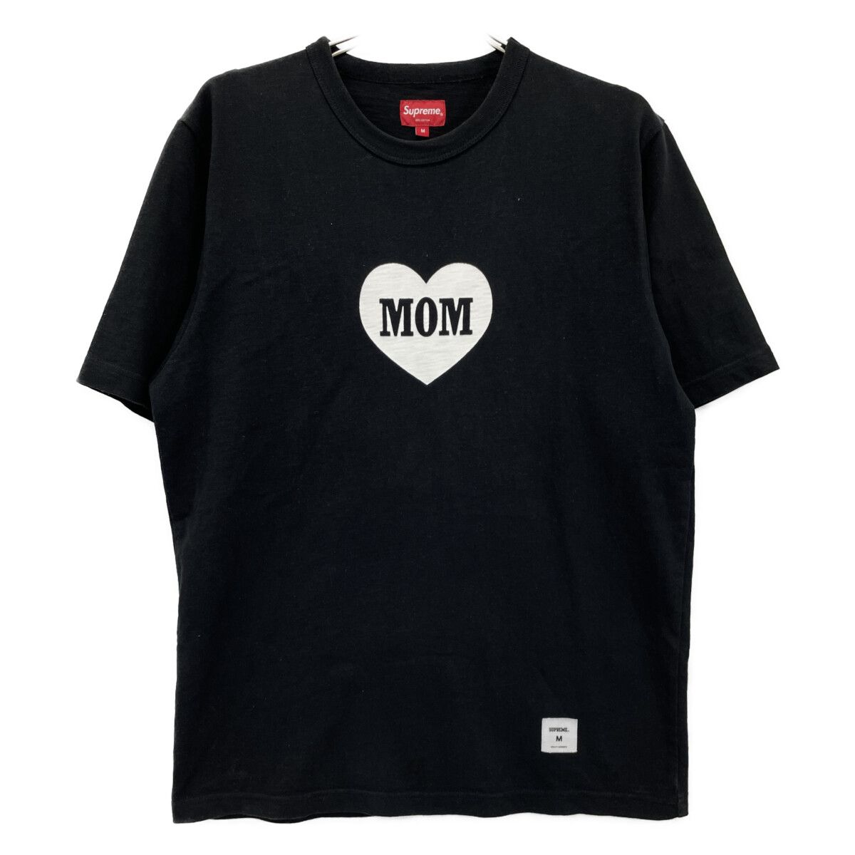 Supreme シュプリーム 18SS ﾌﾞﾗｯｸ Mom S S Tee M