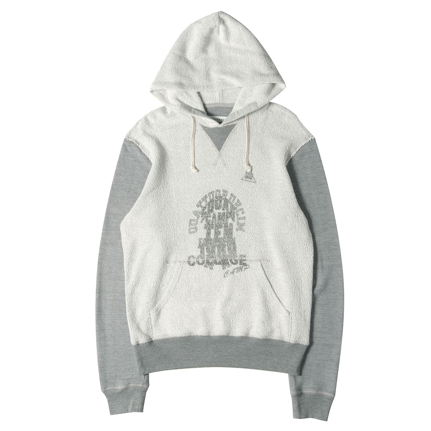 マルタンマルジェラMargiela グレー パーカー サイズ44 - Maison 