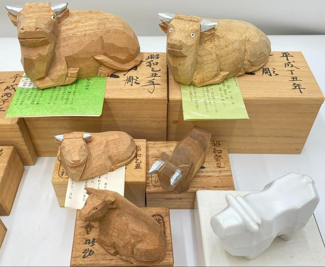 奈良一刀彫り まとめ売り 干支 78体 共箱 IMPECCABLEHEALTHCARESERVICES_COM