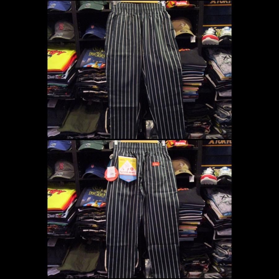 Cookman Chef Pants 「Stripe」 DARK GREEN Mサイズ