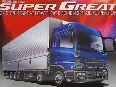 中古】プラモデル 1/32 三菱ふそう'07 スーパーグレート 低床四輪