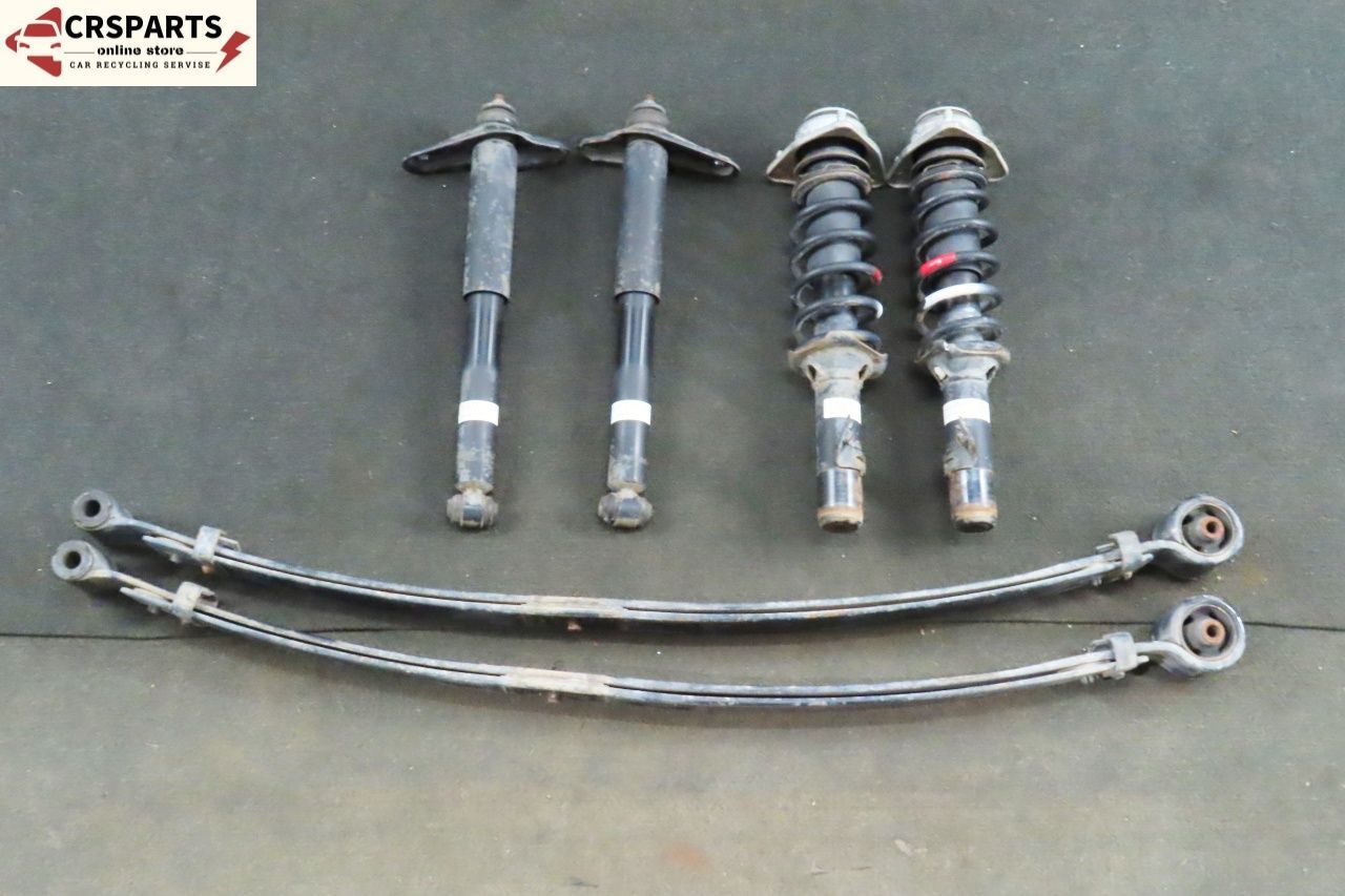 バモス Lターボ ローダウン HM1 純正 ストラット 1台分 サス ショック 板バネ リーフスプリング No 13789