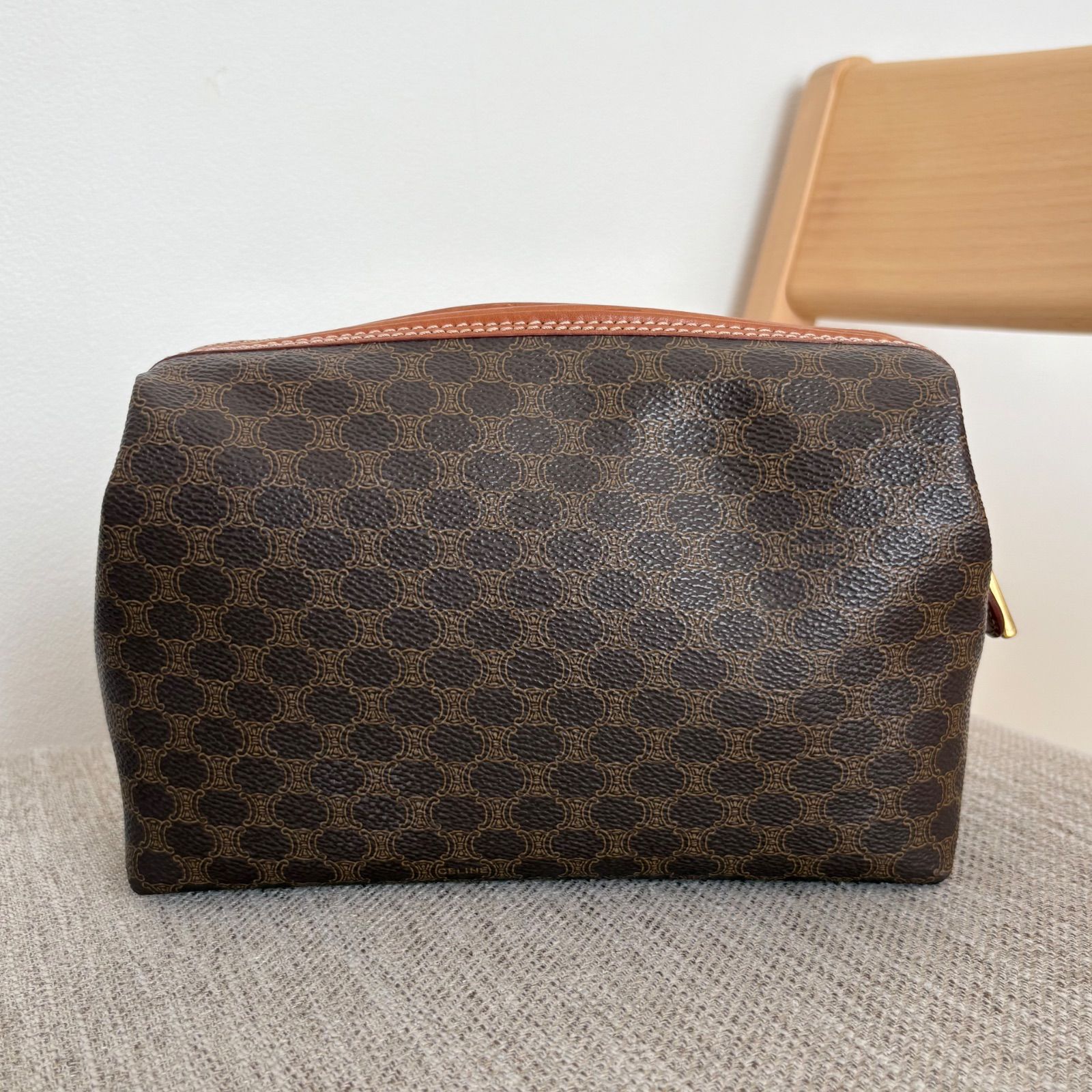 【美品】CELINE セリーヌ マカダム ポーチ ブラウン バック レディース 楽天市場】【バッグ】CELINE セリーヌ マカダム柄 ブラゾン柄