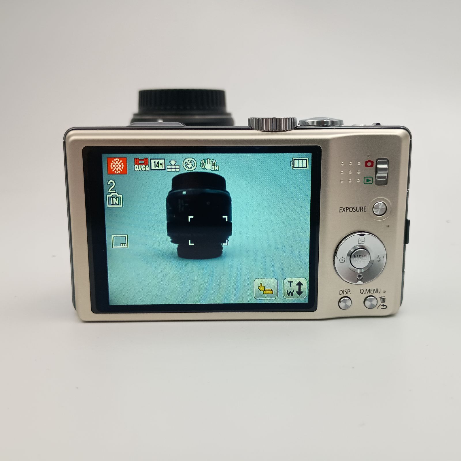 Panasonic LUMIX DMC-TZ20 Compact DIGITAL Camera Gold