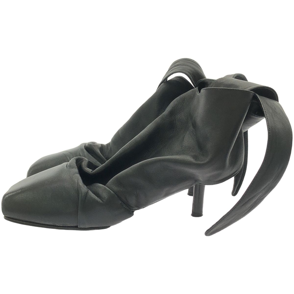 セリーヌ　CELINE フィービー期　ラップバックレスアンクルブーツ CELINE - CELINE セリーヌ by Phoebe Philo 18SS ラップバック