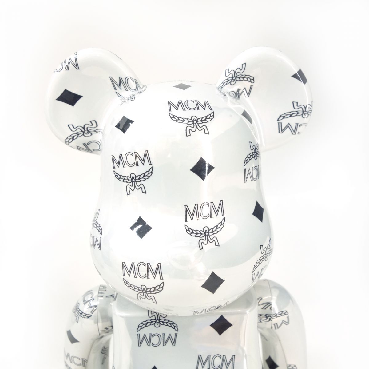 その他 BE@RBRICK - BE@RBRICK MCM WHITE CHROME Ver BE@RBRICK MCM WHITE CHROME Ver.